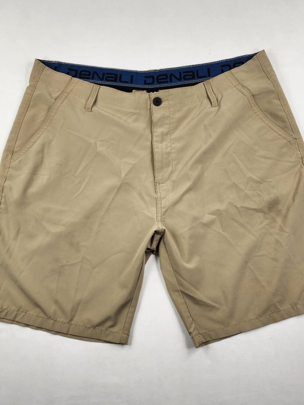 Denali Mens 40 Tan Hybrid Shorts Stretch Performance Quick Dry Soft Comfort Fair
